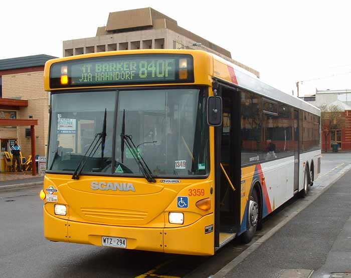 Adelaide Metro Scania L94UB Volgren CR224L 3359